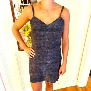 All Saints Silk Mini Dress